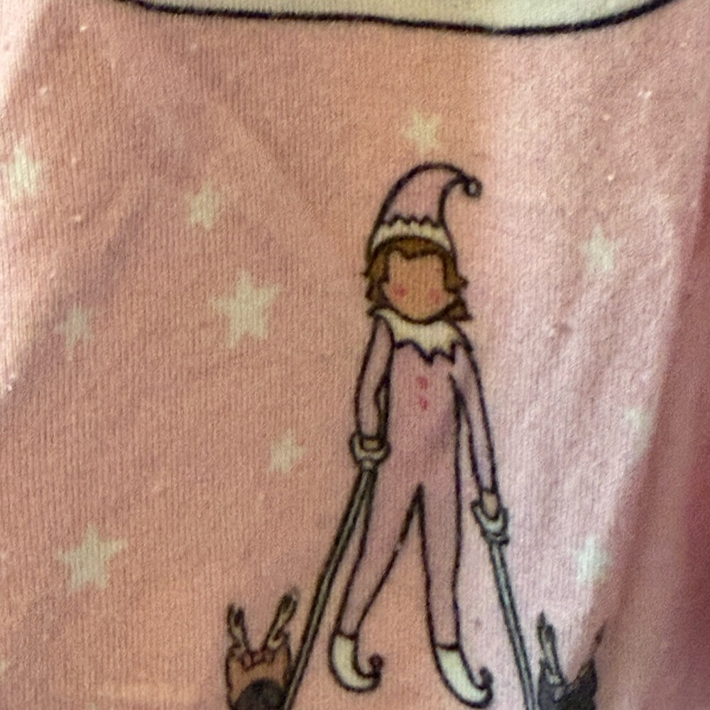 Pink 2T Elf on the Shelf Zippy Pajamas - Picture 5 of 5